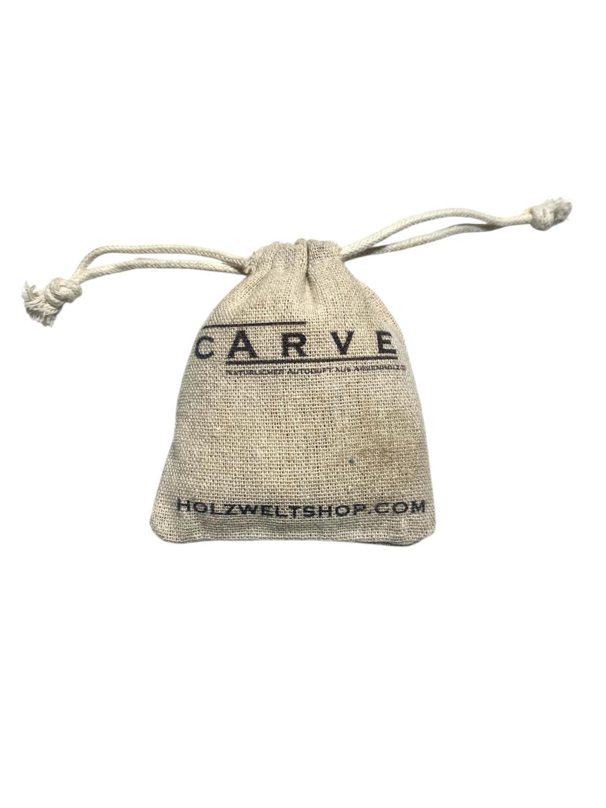 cArve Duft-Bundle – Arvenspäne im Baumwollbeutel & Nachfüllflasche Arvenmischung