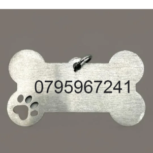 QR Code Hundemarke mit Namen